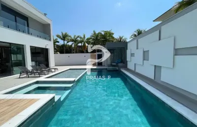 Casa em condomínio fechado com 4 quartos à venda na victorio arthur cavini (rua 01), --, jardim acapulco, guarujá por r$ 5.500.000