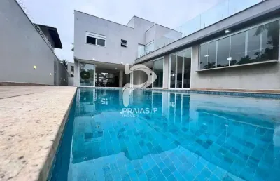 Casa em condomínio fechado com 5 quartos à venda na rua 7, --, balneário praia do pernambuco, guarujá por r$ 2.500.000