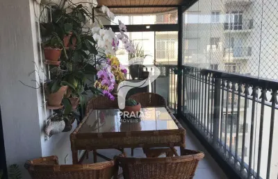 Apartamento com 3 quartos à venda na rua quintino bocaiúva, --, pitangueiras, guarujá por r$ 1.500.000
