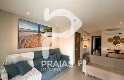 Apartamento com 4 quartos à venda na avenida general rondon, --, jardim astúrias, guarujá por r$ 1.100.000