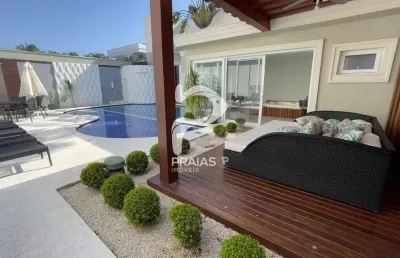 Casa em condomínio fechado com 5 quartos à venda na milton mussa gaze (av. 09), --, jardim acapulco, guarujá por r$ 5.000.000