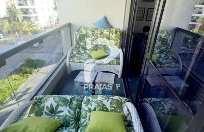Apartamento com 2 quartos à venda na avenida venezuela, --, enseada, guarujá por r$ 450.000