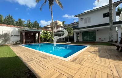 Casa em condomínio fechado com 4 quartos à venda na deputado fernando mauro pires da rocha (rua 42), --, jardim acapulco, guarujá por r$ 2.500.000