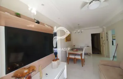 Apartamento com 2 quartos à venda na rua alberto quatrini bianchi, --, enseada, guarujá por r$ 480.000