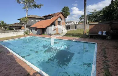 Casa com 3 quartos à venda na cruzeiro do sul, --, balneário praia do pernambuco, guarujá por r$ 1.100.000