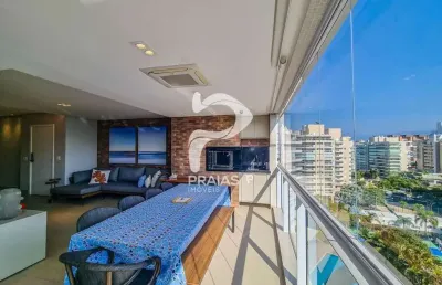 Apartamento com 3 quartos à venda na alameda jurua, --, riviera, bertioga por r$ 5.300.000