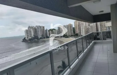 Apartamento com 3 quartos à venda na avenida general monteiro de barros, --, jardim astúrias, guarujá por r$ 1.100.000