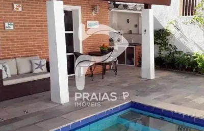 Casa com 5 quartos à venda na rua marco barra costa, --, enseada, guarujá por r$ 860.000