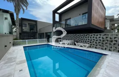 Casa em condomínio fechado com 5 quartos à venda na doutor paulo josé de azevedo bonavides (rua 50), --, jardim acapulco, guarujá por r$ 3.950.000