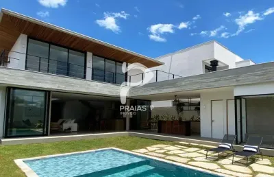 Casa em condomínio fechado com 5 quartos à venda na manoel alexandre (av. 06), --, jardim acapulco, guarujá por r$ 4.700.000