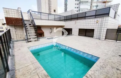 Cobertura com 3 quartos à venda na rua dos bancários, --, enseada, guarujá por r$ 750.000
