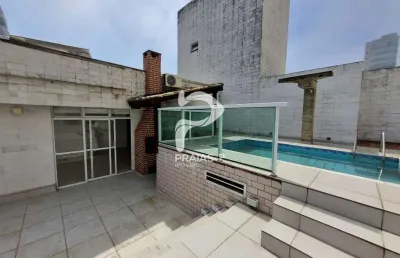 Cobertura com 3 quartos à venda na rua doutor fernando nascimento, --, enseada, guarujá por r$ 680.000