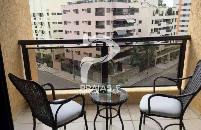 Apartamento com 2 quartos à venda na abdala daiggi, --, enseada, guarujá por r$ 425.000