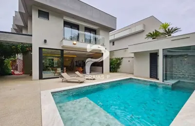 Casa em condomínio fechado com 6 quartos à venda na alameda mindoro, --, riviera, bertioga por r$ 7.900.000