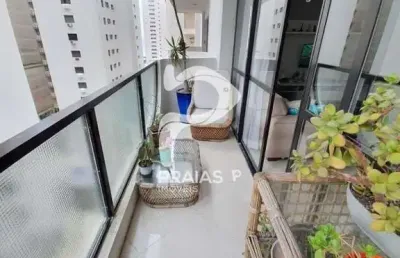 Apartamento com 3 quartos à venda na rua vereador roberto gelsomine, --, pitangueiras, guarujá por r$ 780.000