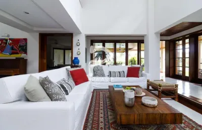 Casa em condomínio fechado com 5 quartos à venda na dezenove (19), --, jardim acapulco, guarujá por r$ 8.500.000