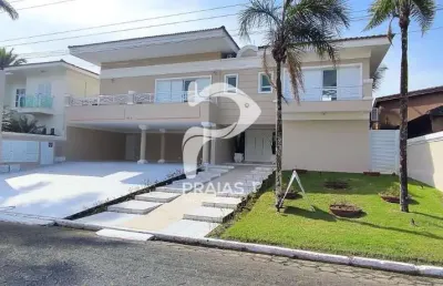 Casa em condomínio fechado com 7 quartos à venda na kensei tamayose (av. 01), --, jardim acapulco, guarujá por r$ 5.500.000