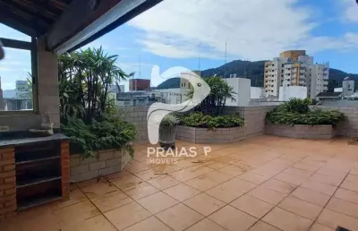 Cobertura com 3 quartos à venda na rua bandeirantes, --, enseada, guarujá por r$ 580.000