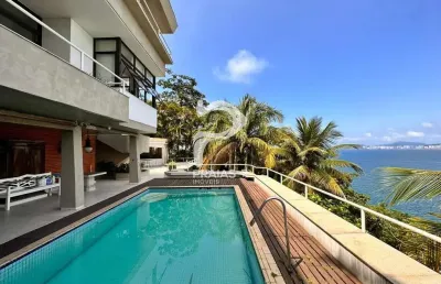 Casa em condomínio fechado com 7 quartos à venda na rua enchova, --, enseada, guarujá por r$ 4.490.000