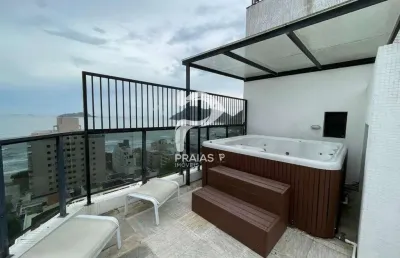 Cobertura com 3 quartos à venda na avenida general rondon, --, tombo, guarujá por r$ 1.400.000