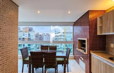 Apartamento com 4 quartos à venda na alameda jurua, --, riviera, bertioga por r$ 3.700.000