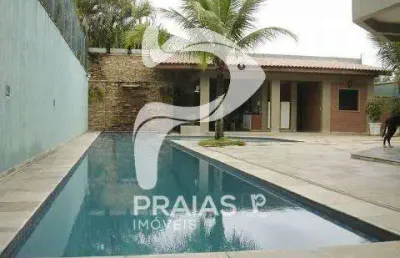 Casa com 5 quartos à venda na das laranjeiras, --, balneário praia do pernambuco, guarujá por r$ 1.800.000