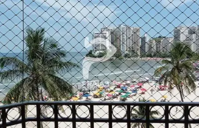 Apartamento com 4 quartos à venda na avenida general monteiro de barros, --, jardim astúrias, guarujá por r$ 1.800.000