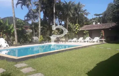 Casa com 6 quartos à venda na rua das paineiras, --, balneário praia do pernambuco, guarujá por r$ 1.800.000