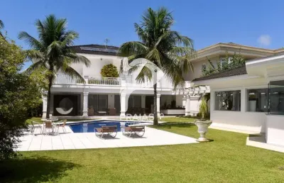 Casa em condomínio fechado com 6 quartos à venda na dois (rua 02), --, jardim acapulco, guarujá por r$ 4.700.000