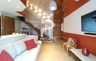 Apartamento com 3 quartos à venda na avenida general monteiro de barros, --, jardim astúrias, guarujá por r$ 1.700.000
