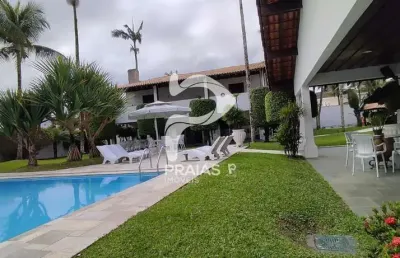 Casa em condomínio fechado com 5 quartos à venda na elvira delisio rocha (rua 09), --, jardim acapulco, guarujá por r$ 5.000.000