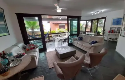 Casa em condomínio fechado com 5 quartos à venda na ignácio miguel stefano, --, enseada, guarujá por r$ 1.390.000