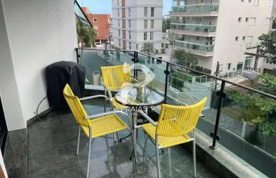 Apartamento com 3 quartos à venda na rua francisco rebolo, --, enseada, guarujá por r$ 620.000