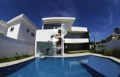 Casa em condomínio fechado com 6 quartos à venda na julieta de azevedo bonavides (rua 27), --, jardim acapulco, guarujá por r$ 10.000.000