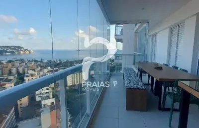 Apartamento com 2 quartos à venda na hermenegildo de azevedo, --, enseada, guarujá por r$ 850.000