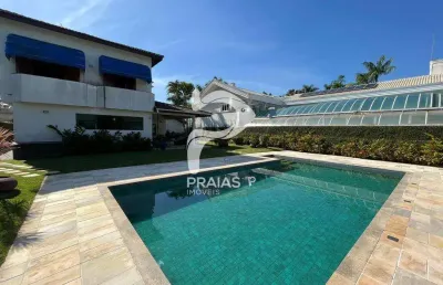 Casa em condomínio fechado com 5 quartos à venda na primo prieto (av. 03), --, jardim acapulco, guarujá por r$ 2.500.000