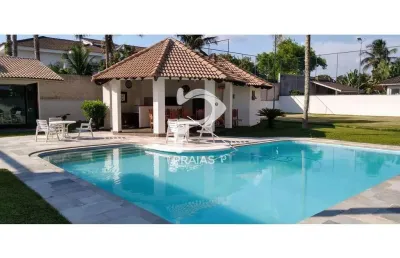 Casa em condomínio fechado com 6 quartos à venda na ernesto gonçalves (rua 46), --, jardim acapulco, guarujá por r$ 4.400.000