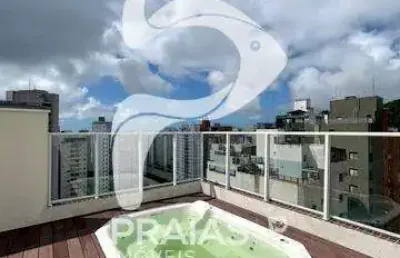 Cobertura com 3 quartos à venda na rua piracicaba, --, pitangueiras, guarujá por r$ 2.250.000
