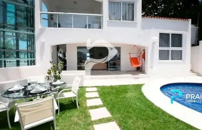 Casa em condomínio fechado com 5 quartos à venda na pescada, --, enseada, guarujá por r$ 7.500.000