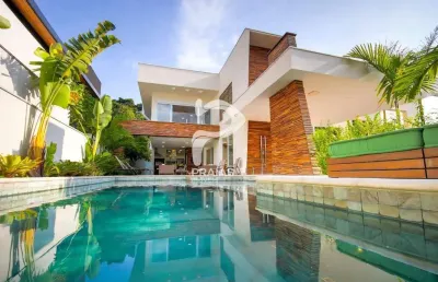 Casa em condomínio fechado com 6 quartos à venda na alameda aruba, --, riviera, bertioga por r$ 8.700.000