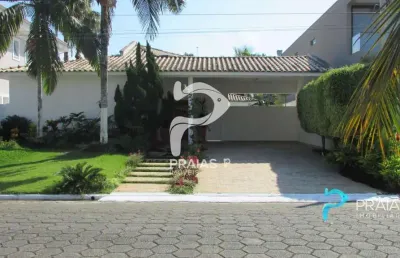 Casa em condomínio fechado com 4 quartos à venda na nicolau vitiello (rua 45), --, jardim acapulco, guarujá por r$ 3.200.000
