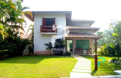 Casa em condomínio fechado com 3 quartos à venda na avenida marjory da silva prado, --, balneário praia do pernambuco, guarujá por r$ 2.300.000