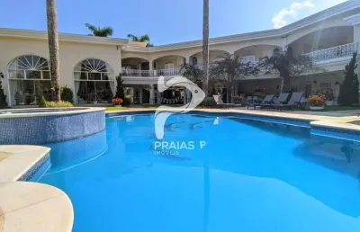 Casa em condomínio fechado com 7 quartos à venda na szloma zaterka (rua 37), --, jardim acapulco, guarujá por r$ 12.000.000