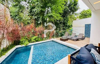 Casa em condomínio fechado com 6 quartos à venda na passeio de ilheus, --, riviera, bertioga por r$ 6.950.000