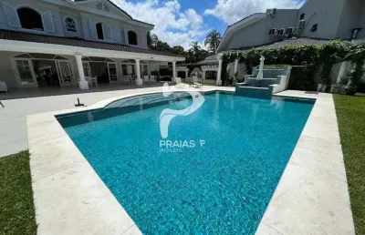 Casa em condomínio fechado com 6 quartos à venda na victorio arthur cavini (rua 01), --, jardim acapulco, guarujá por r$ 6.500.000