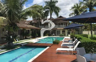 Casa em condomínio fechado com 6 quartos à venda na julieta de azevedo bonavides (rua 27), --, jardim acapulco, guarujá por r$ 9.000.000