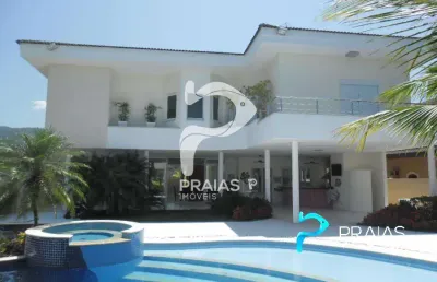 Casa em condomínio fechado com 6 quartos à venda na doutor carlos bandeira lins (rua 34), --, jardim acapulco, guarujá por r$ 6.500.000