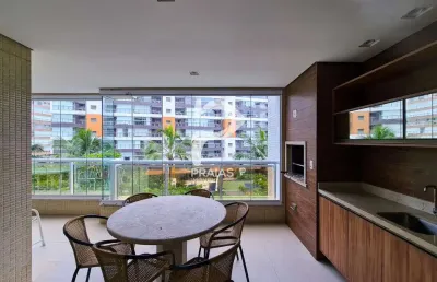 Apartamento com 4 quartos à venda na alameda jurua, --, riviera, bertioga por r$ 4.650.000