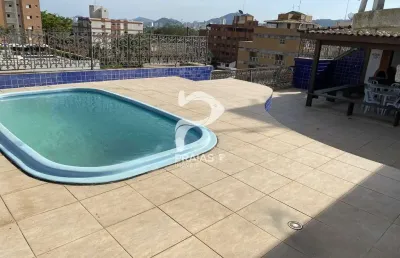 Cobertura com 3 quartos à venda na rua áureo guenaga de castro, --, enseada, guarujá por r$ 600.000
