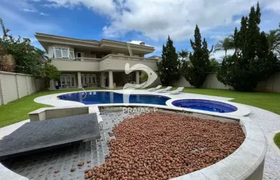Casa em condomínio fechado com 6 quartos à venda na dois (rua 02), --, jardim acapulco, guarujá por r$ 7.000.000